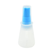 Portable Silicone Oil Bottle with Brush Oil Dispenser