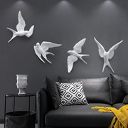 Resin Birds Creative For Wall